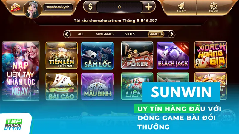 SUNWIN 7 Sunwin, là điểm đến lý tưởng cho những ai yêu thích game bài đổi thưởng