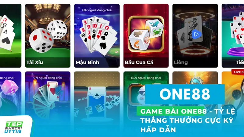 One88 16 Tiến lên miền nam: Một trong những trò chơi phổ biến, đòi hỏi sự chiến thuật và kỹ năng xếp bài.