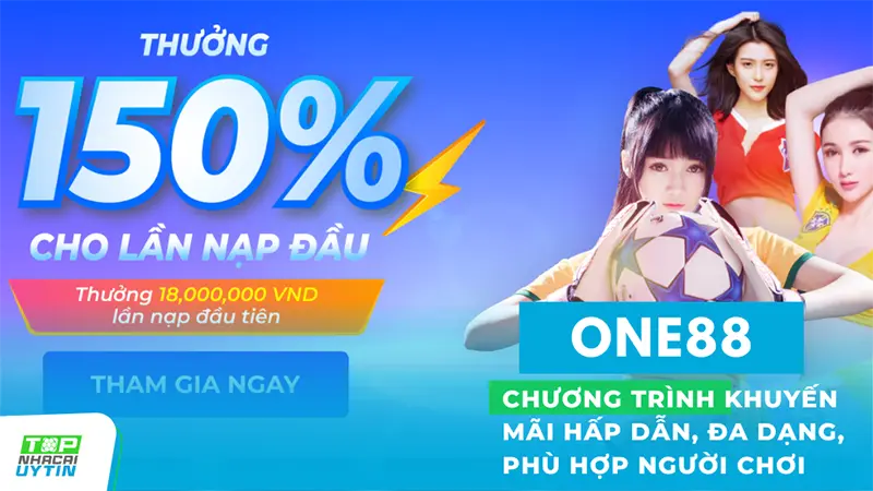 One88 23 Nhìn chung, với chương trình khuyến mãi đa dạng và hấp dẫn này, One88 không chỉ là địa chỉ đáng tin cậy cho việc cá độ mà còn là nguồn cảm hứng cho những trải nghiệm giải trí độc đáo.