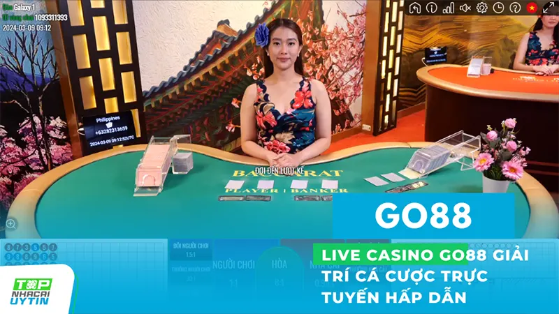 GO88 12 Live Casino Go88 cam kết mang lại một môi trường chơi game công bằng, minh bạch, và dễ dàng tiếp cận cho mọi người chơi từ khắp nơi trên thế giới
