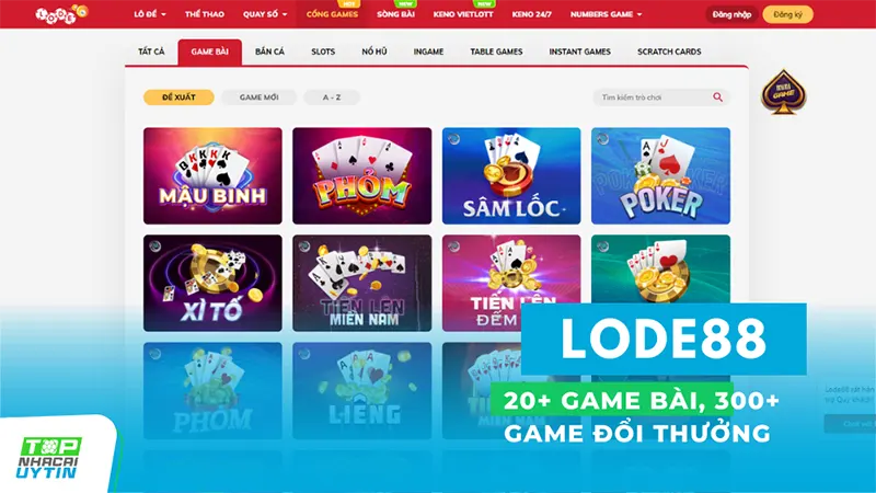 Game đổi thưởng tại Lode88 rất đa dạng và phong phú, chất lượng và thưởng thắng công bằng, uy tín