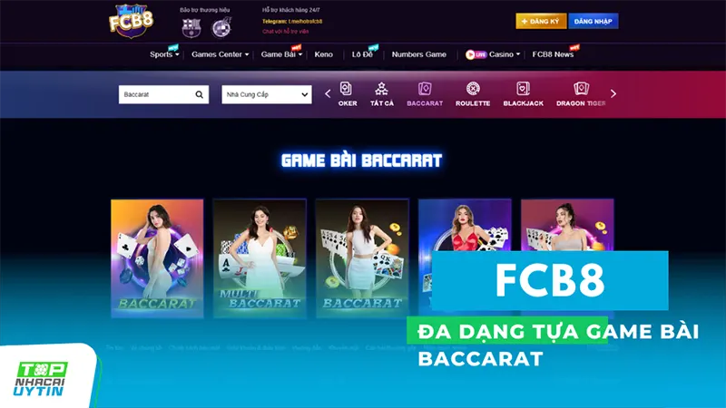 Top 10 trang game baccarat trực tuyến uy tín trong năm 2024 9 Nhà cái FCB8 đảm bảo công bằng và minh bạch trong mọi ván bài, với hệ thống RNG (Random Number Generator) được kiểm định nghiêm ngặt, đảm bảo kết quả của mỗi ván cược là hoàn toàn ngẫu nhiên và công bằng.