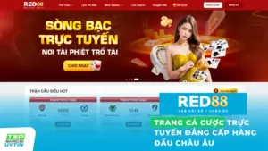 RED88 là trang cá cược trực tuyến và là nhà cái đẳng cấp hàng đầu Châu Âu với kho game đa dạng, hệ thống nạp rút nhanh chóng, tỷ lệ trả thưởng cạnh tranh nhất thị trường hiện nay.