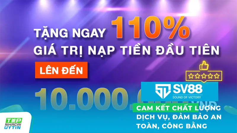SV88 20 Như vậy, SV88 không chỉ thu hút người chơi bởi sự đa dạng và phong phú của sản phẩm cá cược. Mà còn bởi chất lượng dịch vụ và cam kết đảm bảo an toàn, công bằng cho người chơi.