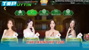 Live Casino Hit Club – Trải nghiệm game bài chân thực đỉnh cao