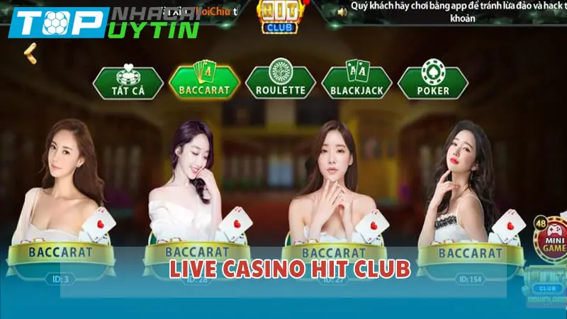 Live Casino Hit Club – Trải nghiệm game bài chân thực đỉnh cao 4 Live Casino Hit Club – Trải nghiệm game bài chân thực đỉnh cao