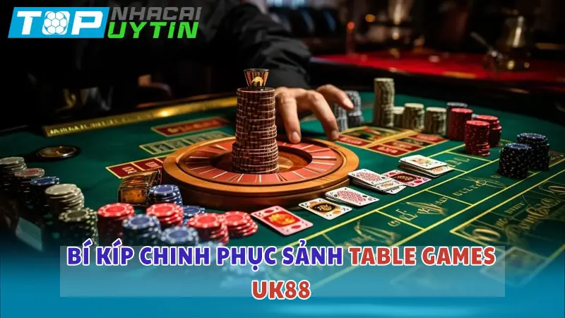 Table Games UK88: Đa dạng các trò chơi hấp dẫn nhất hiện nay 6 Bí kíp chinh phục sảnh Table Games tại UK88