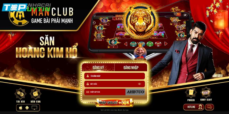 MANCLUB - Cổng Game Bài Đẳng Cấp Của Giới Trẻ 2024 5 Hạng mục quay Slot rất được yêu thích tại MANCLUB