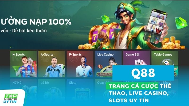 Q88 - Trang Cá Cược Thể Thao, Live Casino, Slots Uy Tín 2 Q88 - Trang Cá Cược Thể Thao, Live Casino, Slots Uy Tín